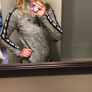 VS PINK half zip sweatshirt
